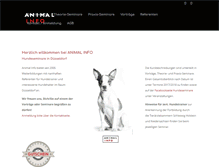 Tablet Screenshot of animal-info.de